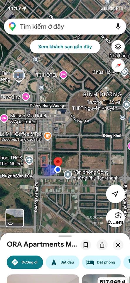 Bán đất siêu đẹp mặt tiền da7 khu đô thị mới phú tân ngay nhà ga metro trung tâm tp mới bình dương
