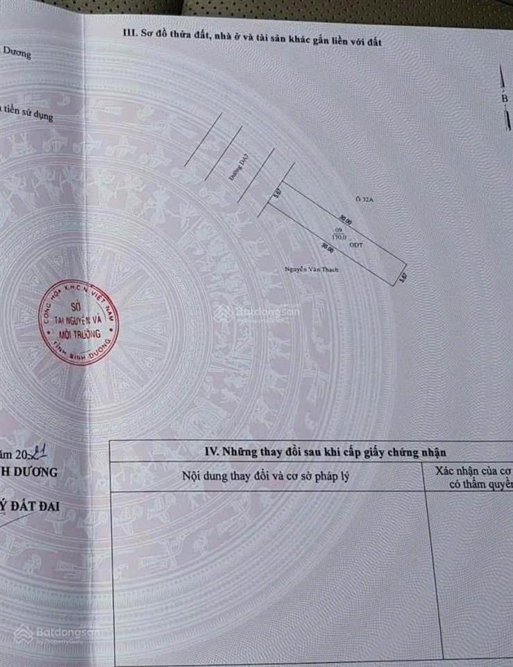 Bán đất siêu đẹp mặt tiền da7 khu đô thị mới phú tân ngay nhà ga metro trung tâm tp mới bình dương