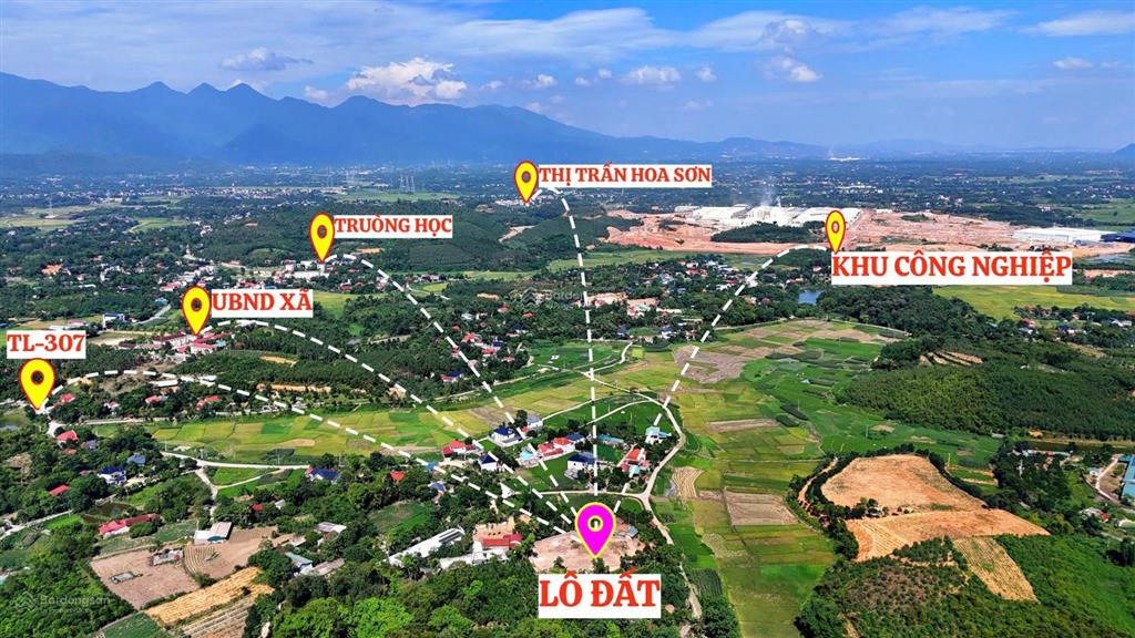 Đất sát khu công nghiệp mà chỉ hơn 400tr