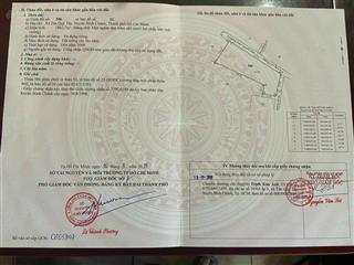 Đất đẹp  giá đầu tư  bán lô đất mặt tiền đường nhựa liên ấp 13, xã tân quí tây,bình chánh, tphcm