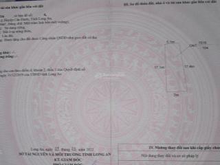 Nhanh tay sở hữu ngay lô đất đẹp  giá ưu đãi đường nguyễn văn lãnh, xã mỹ lệ, cần đước, long an