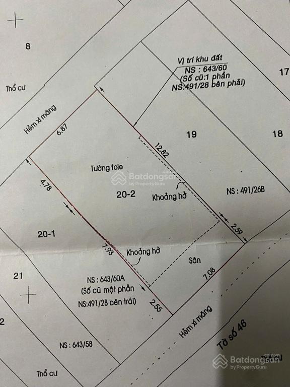 Bán nhà 2 mặt hẻm xe hơi  giá tốt tại 643/60 xvnt, phường 26, bình thạnh, hcm