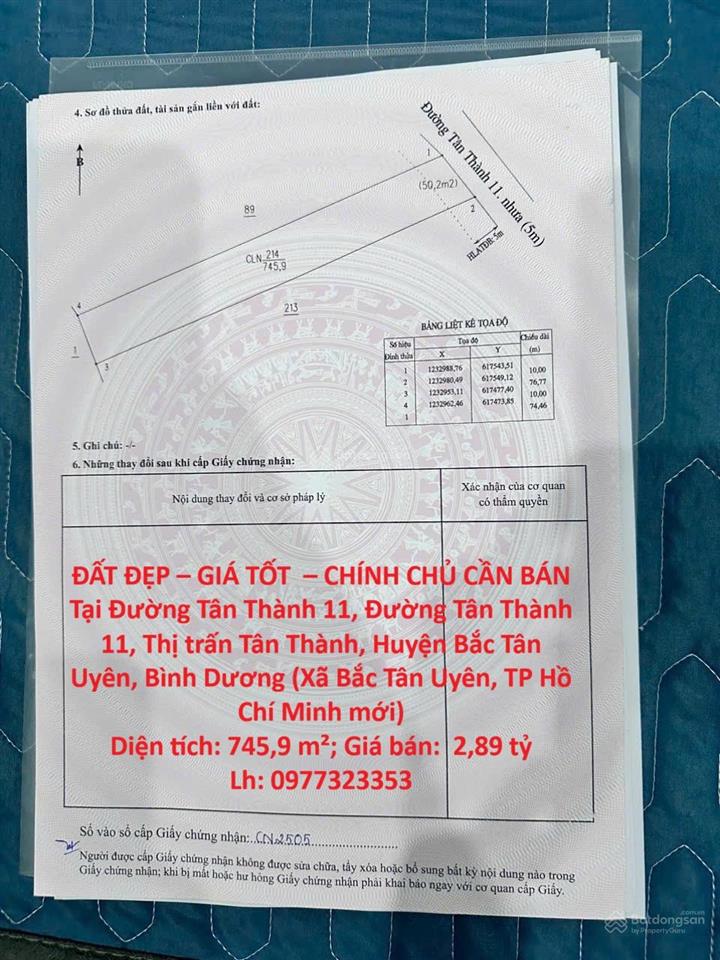 Đất đẹp giá tốt chính chủ cần bán tại đường tân thành 11, đường tân thành 11, thị trấn tân thành
