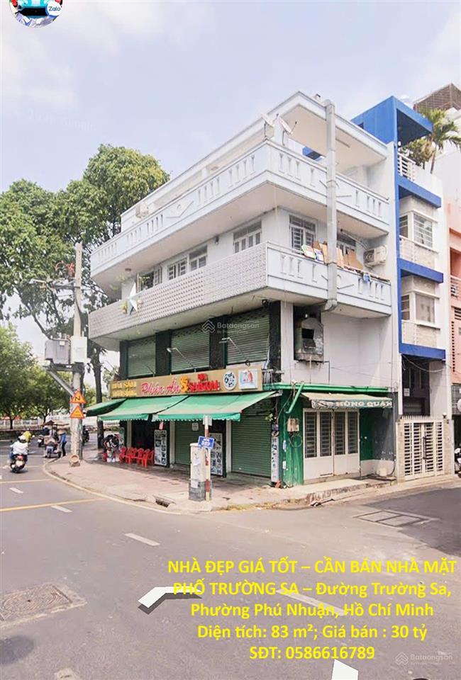 Nhà đẹp giá tốt  cần bán nhà mặt phố trường sa  đường trường sa, phường phú nhuận, hồ chí minh