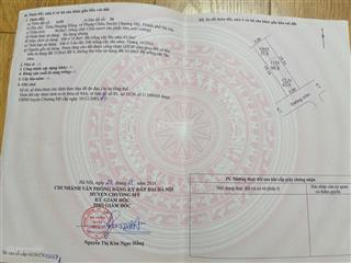 Đất đẹp giá tốt chính chủ cần bán nhanh lô đất đầu tư sinh lời tại huyện chương mỹ, tp hà nội