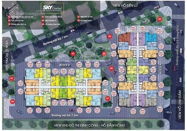 Căn hộ full tiện ích giá tốt chính chủ bán căn hộ 3pn 2vs sky central 176 định công,hn