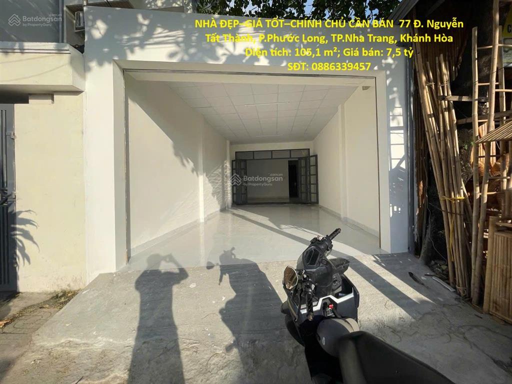Nhà đẹpgiá tốtchính chủ cần bán 77 đ. nguyễn tất thành, p.phước long, tp.nha trang, khánh hòa