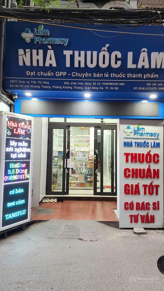 Chính chủ bán nhà mặt phố  số 145 phố khương thượng  đống đa  hà nội