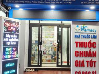 Chính chủ bán nhà mặt phố  số 145 phố khương thượng  đống đa  hà nội