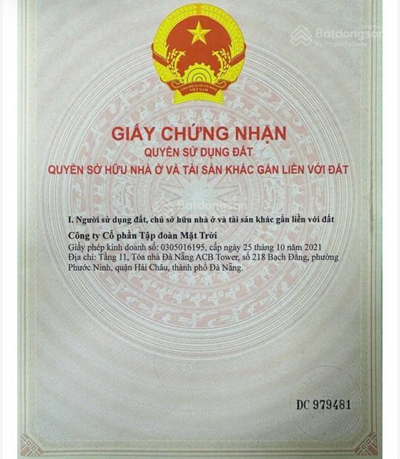Đất đẹp  giá tốt  chính chủ cần bán lô đất đường cồn dầu 14, phường hòa xuân, q. cẩm lệ, đà nẵng.