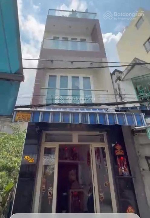 Nhà cần bán phạm phú thứ p3, q6  3 tầng 36m2  full nội thất  hẻm ôtô một trục thẳng  giá 5.6 tỷ