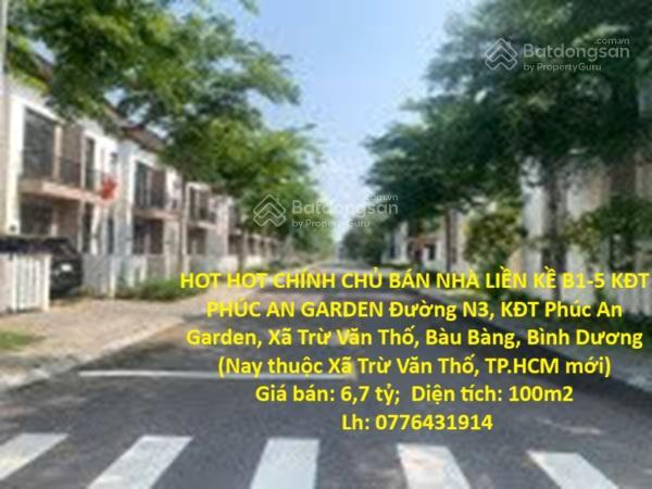 Hot hot chính chủ bán nhà liền kề b15 kđt phúc an garden  nhà đẹp, vị trí tiềm năng