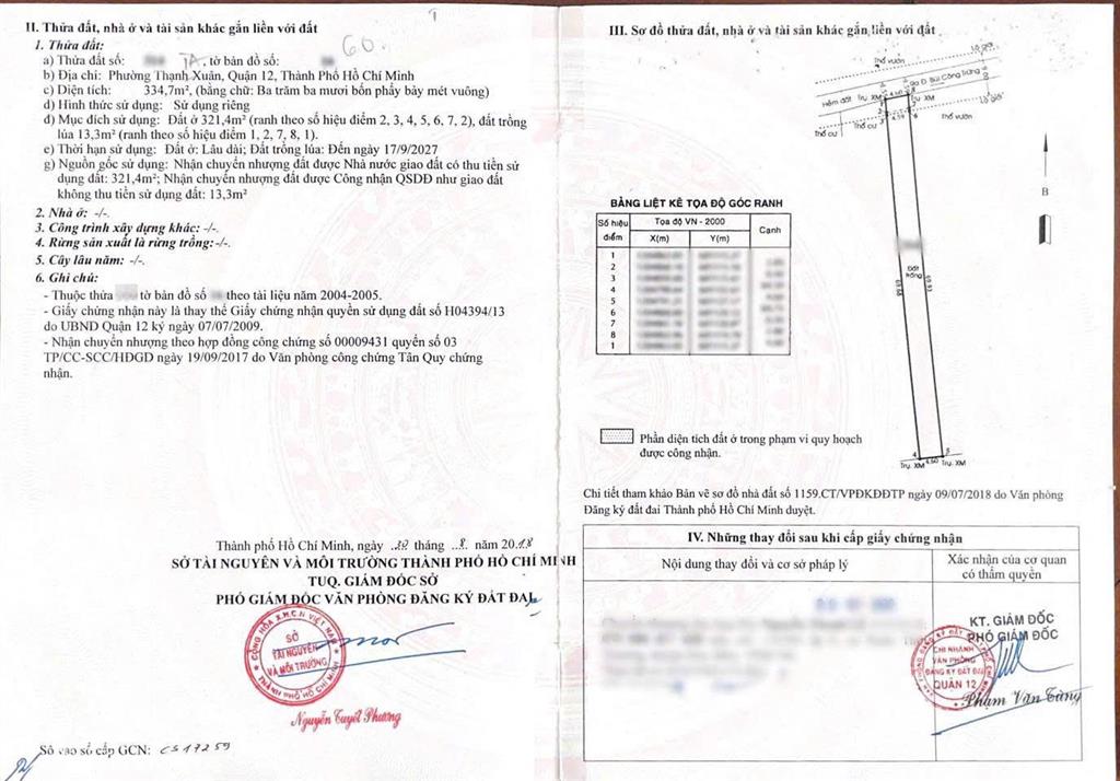 Hot hot chính chủ cần bán lô đất tại đường thạnh xuân 52, phường thới an, tp.hcm