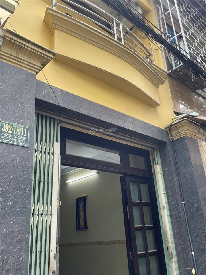 Nhà vị trí đẹp  chính chủ bán nhanh căn nhà đường cao thắng, phường 12, quận 10, tp hồ chí minh.