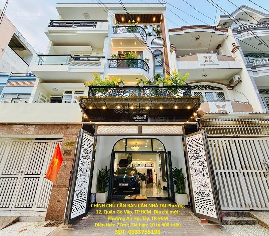 Nhà đẹp giá tốt chính chủ cần bán căn nhà tại phường 12, quận gò vấp, tp.hcm