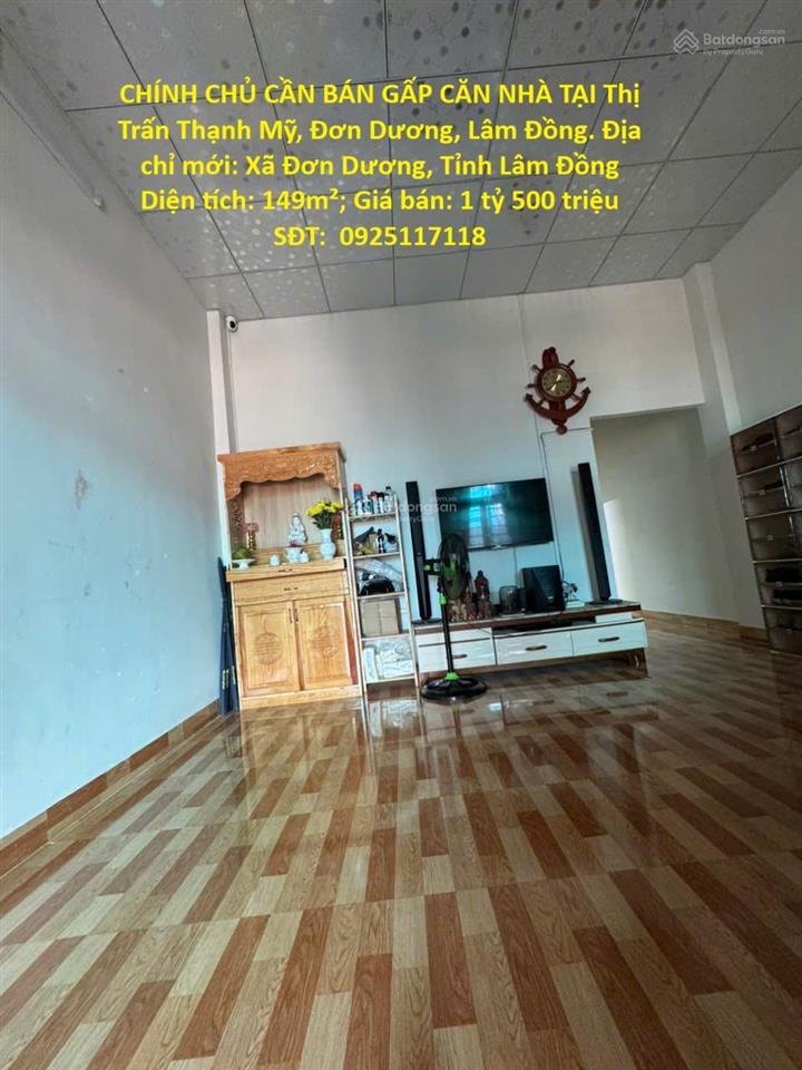 Nhà đẹp  giá tốt  chính chủ cần bán gấp căn nhà tại thị trấn thạnh mỹ, đơn dương, lâm đồng