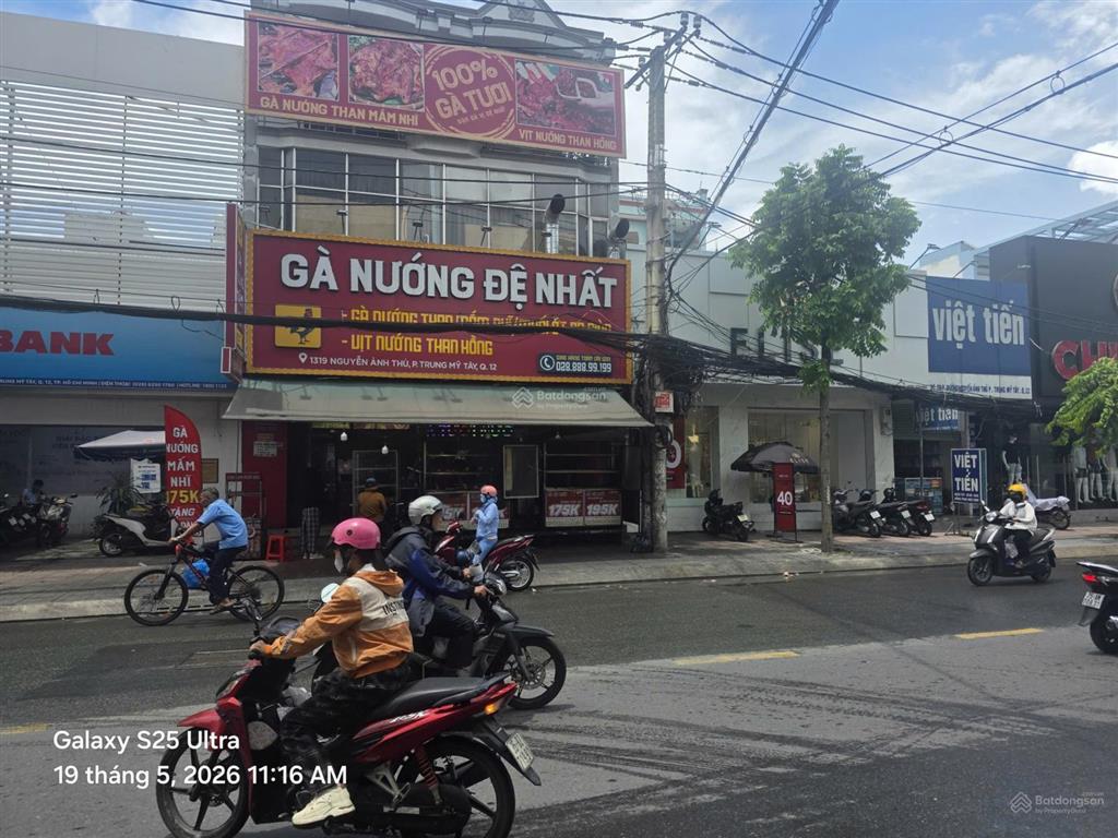 Quỹ đất hiếm  bán đất 488m thổ cư mặt tiền kép nguyễn ảnh thủ, p. trung mỹ tây, q.12, tp.hcm