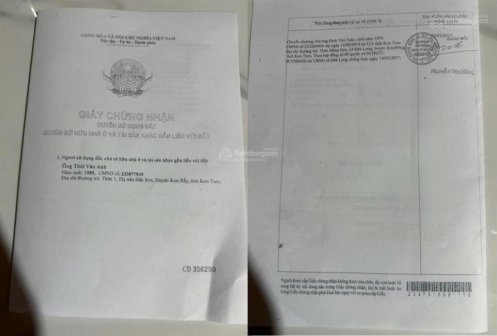 Chính chủ cần bán nhà + homestay memory tại tt măng đen, quảng ngãi (huyện kon plông, kon tum cũ)