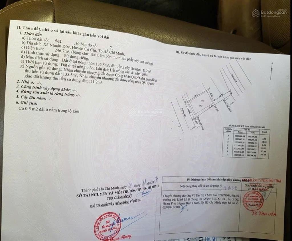 Nhà đẹp giá tốt chính chủ cần bán tại số 655, đường tỉnh lộ 15, xã nhuận đức, huyện củ chi, hcm