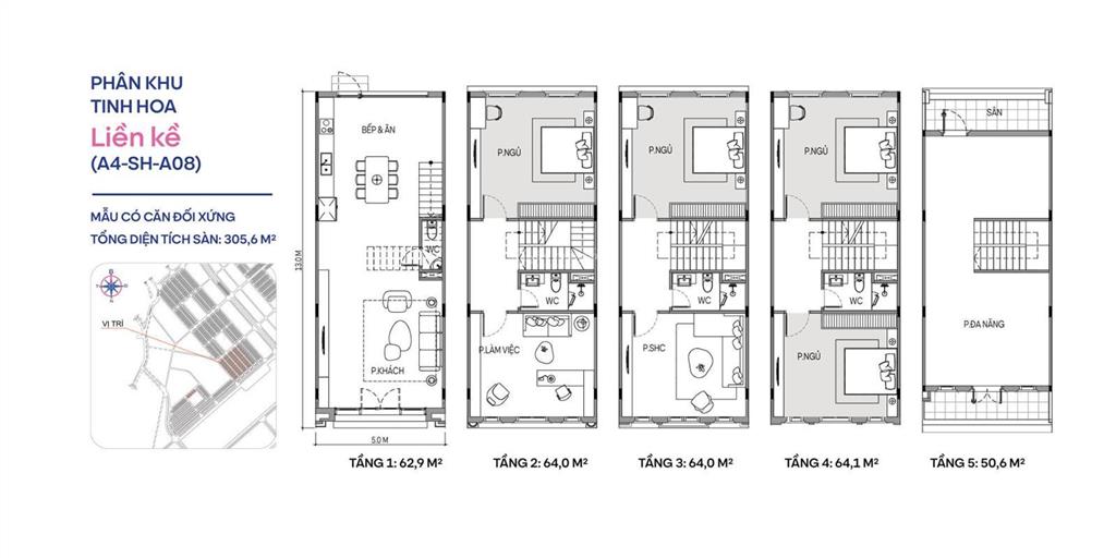 Bán liền kề 85m2 tại vinhomes global gate cổ loa giá từ 13.2 tỷ,  0922 300 ***