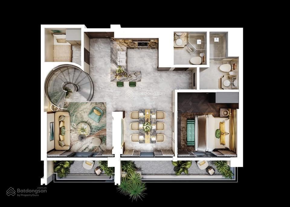 35.4 tỷ/ bán căn duplex 199,8m2, ban công view hồ tây tại dự án celestine westlake tây hồ