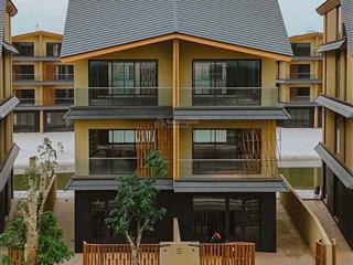 Vinhomes vũ yên hải phòng.bán biệt thự song lập khu komorebi, dt 210m,4 tầng, mt 7m,view vông viên