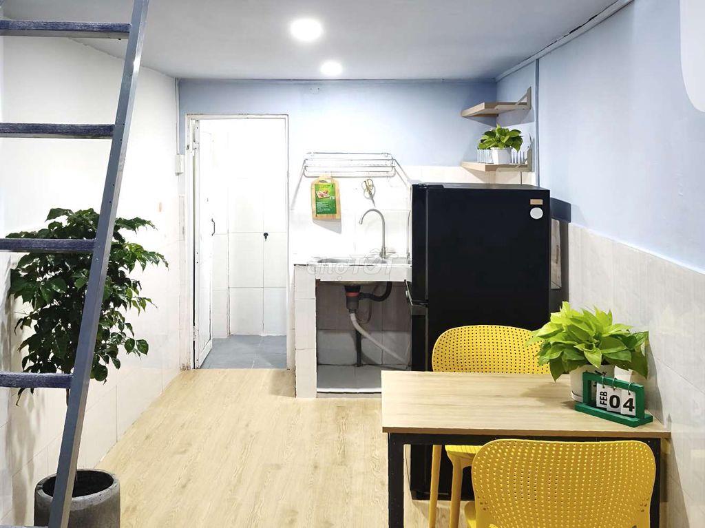 Phòng Full Nội Thất có Bảo Vệ tại Nguyễn Văn Quá, Đông Hưng Thuận.