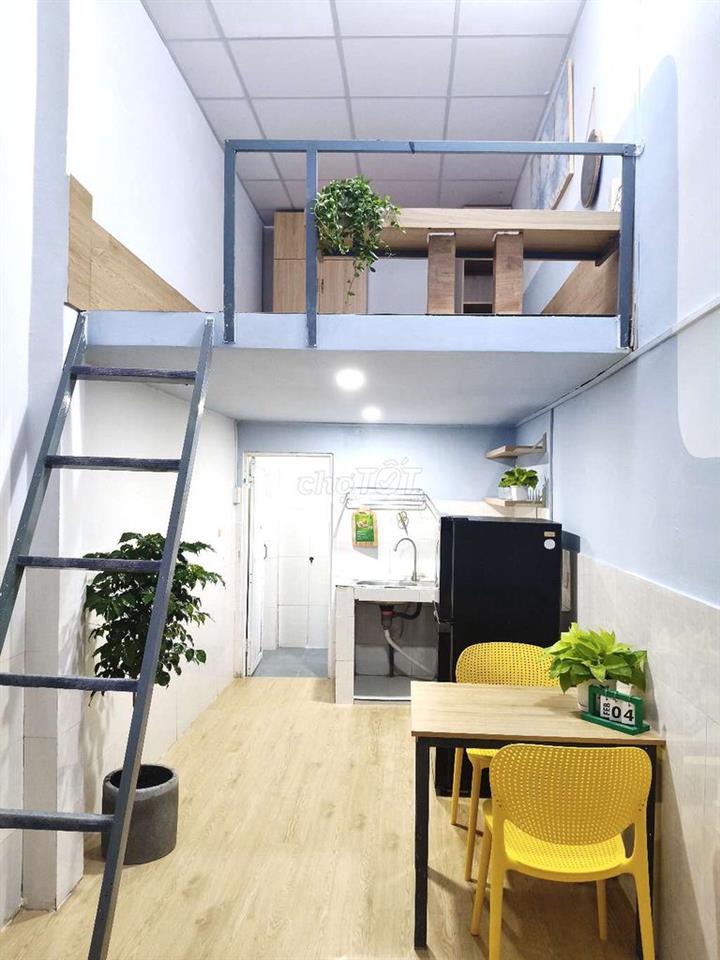 Phòng Full Nội Thất có Bảo Vệ tại Nguyễn Văn Quá, Đông Hưng Thuận.
