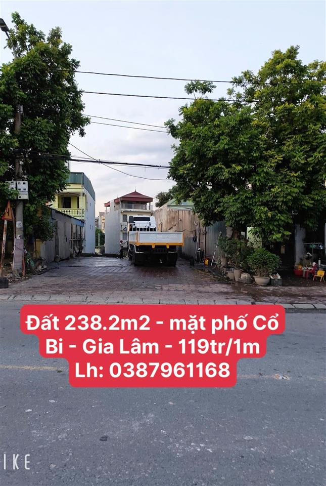 Chính chủ cần bán nhanh mảnh đất full thổ cư tại cô bi gia lâm