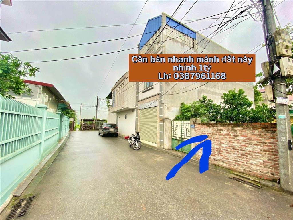 Chính chủ cần bán nhanh mảnh đất cạnh trường đại học sư phạm hà nội 2