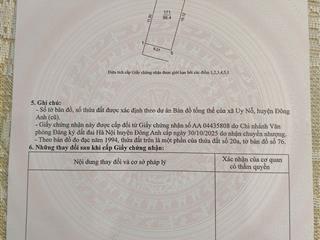 Bán đất tại đản dị, uy nỗ, đông anh, hà nội, 79 triệu / m2, 96 m2 đẹp, nhiều tiện ích