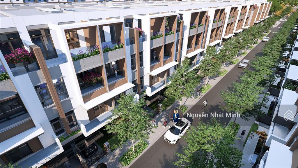 Thanh toán 1 tỷ nhận nhà, nhà phố 4 tầng khu phương trang, cách biển 700m, mua trực tiếp cđt