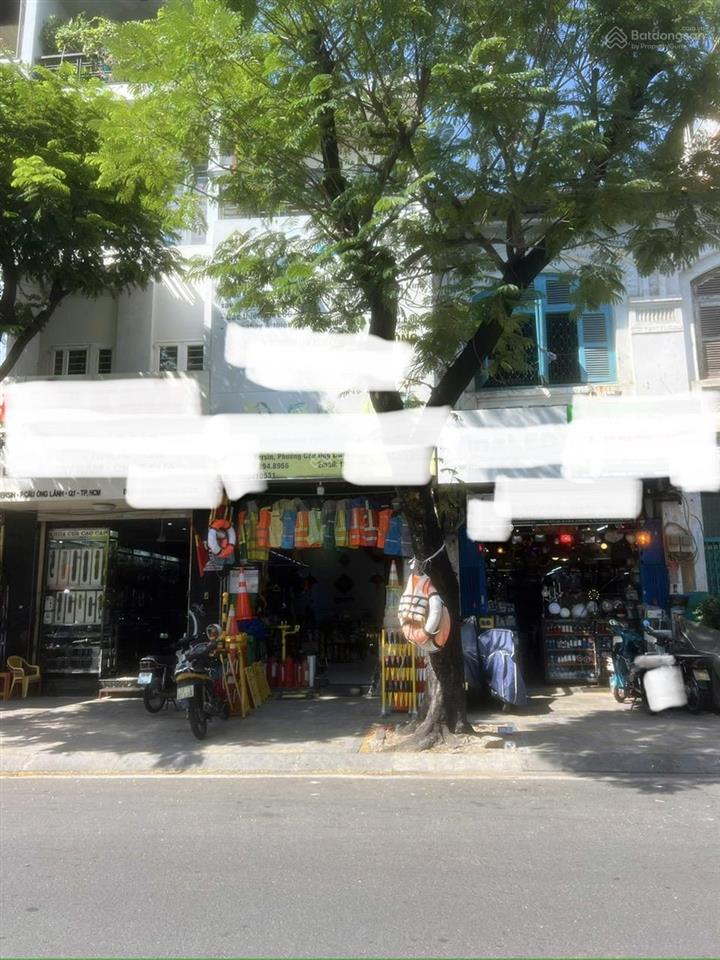 Bán nhà 2 mặt tiền trước sau yersin quận 1