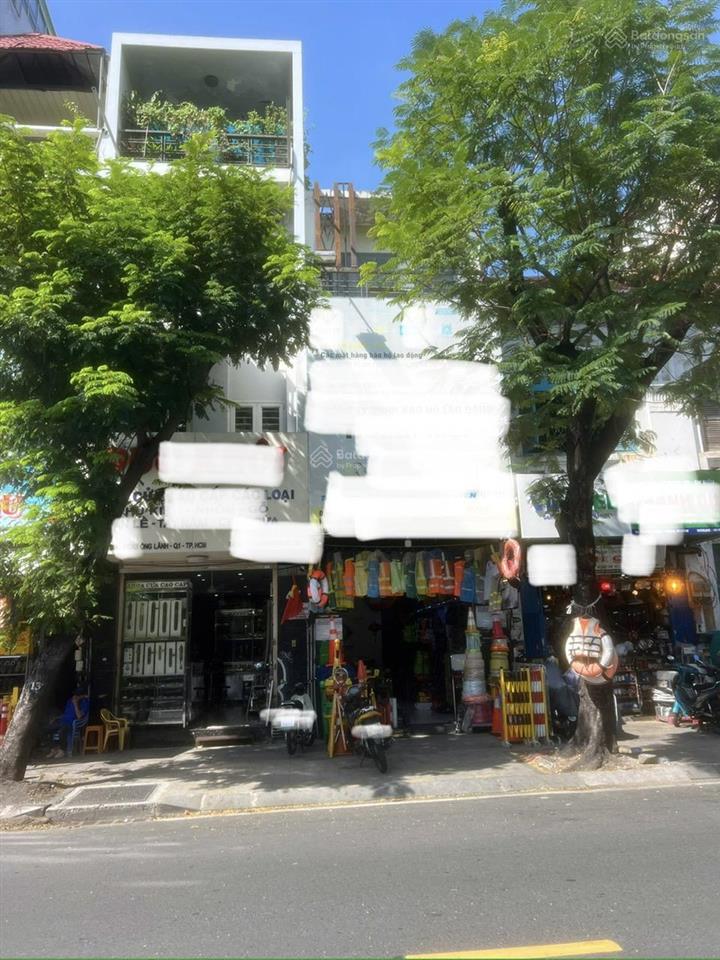 Bán nhà 2 mặt tiền trước sau yersin quận 1