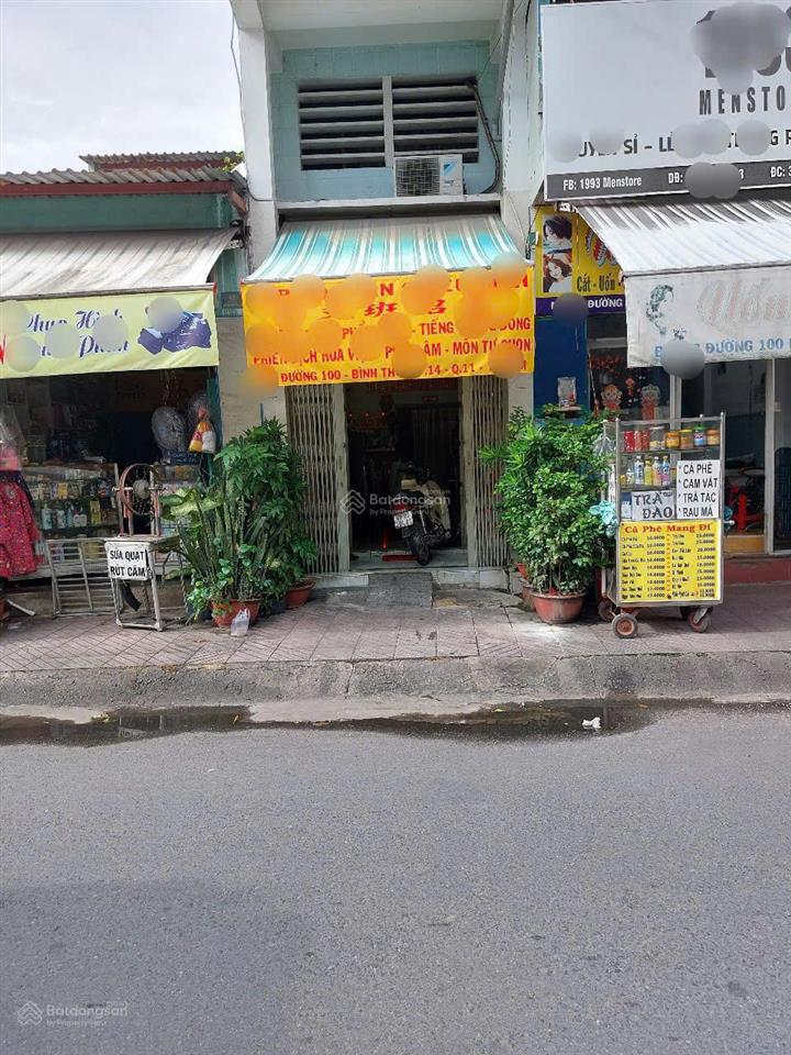 Hạ giá bán gấp nhà mặt tiền 100 bình thới, quận 11