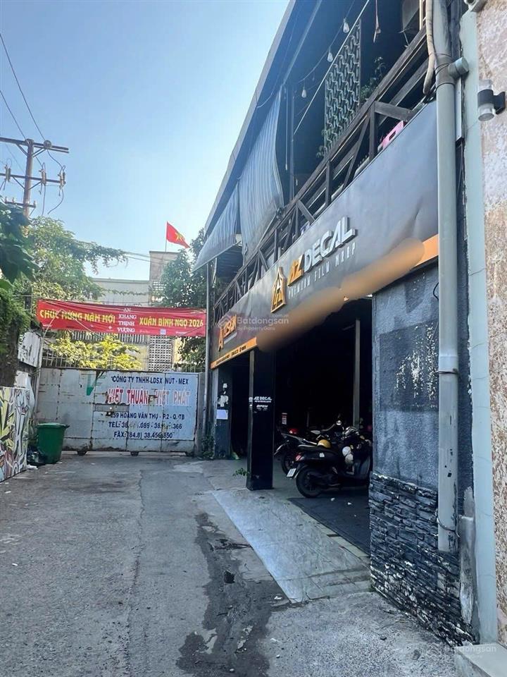 Bán gấp nhà hxh hoàng văn thụ, p.2, tân bình, 63 tỷ