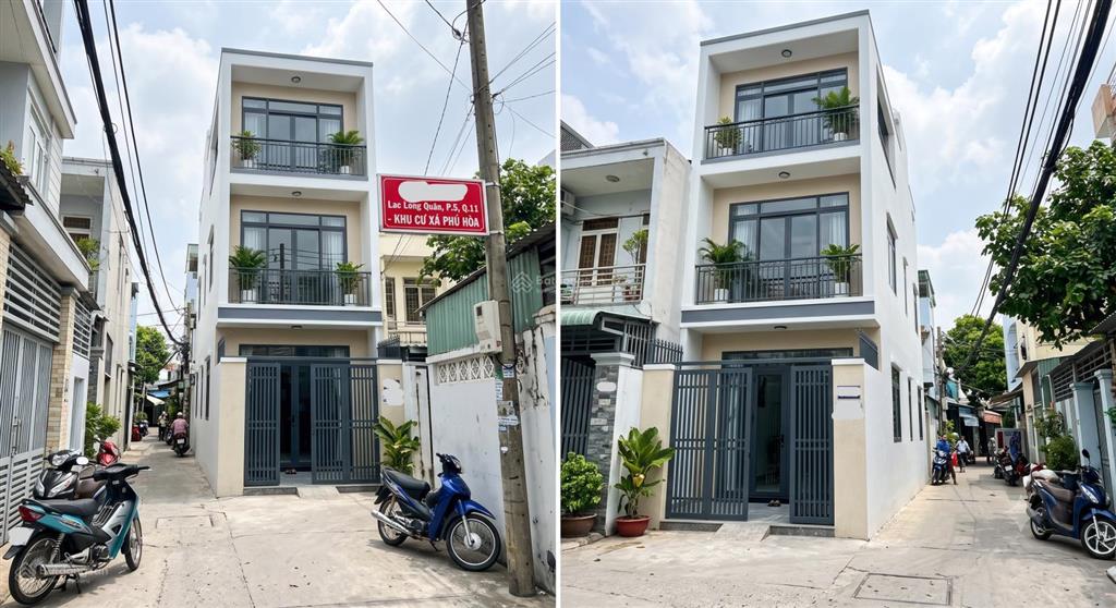 Bán gấp nhà khu cư xá phú hòa lạc long quân, p. 5 quận 11