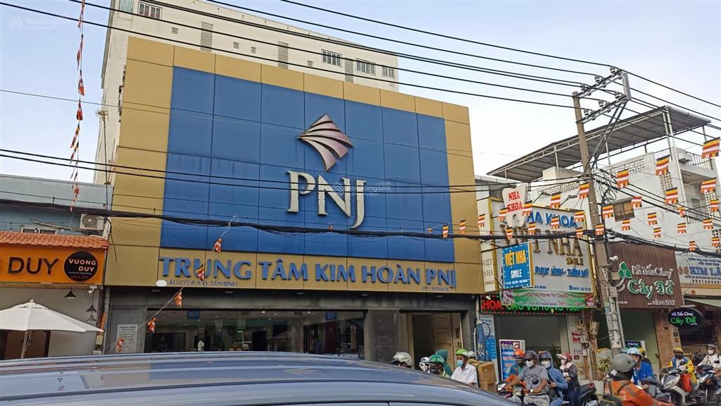 Bán gấp nhà mặt tiền âu cơ tân bình, nở hậu tài lộc, sẵn dòng tiền pnj 130tr/tháng