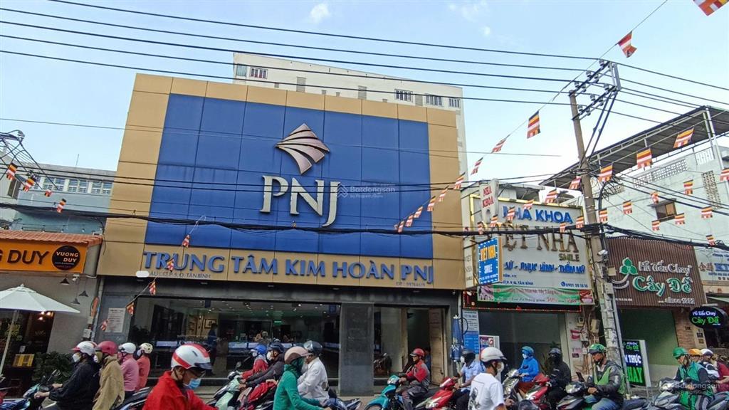Bán gấp nhà mặt tiền âu cơ tân bình, nở hậu tài lộc, sẵn dòng tiền pnj 130tr/tháng