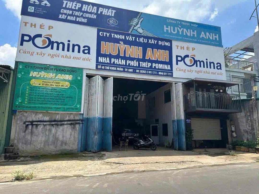 Bán mặt tiền kinh doanh Thủ Khoa Huân - Bmt