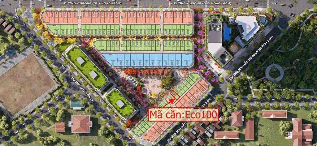 ECO100 VIEW HOA VIEN CÒN ĐÚNG 1 CĂN ECOPALACE BMT