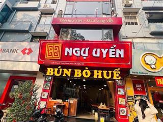 Cho thuê mặt bằng kinh doanh phố chùa láng  sát vincom nguyễn chí thanh