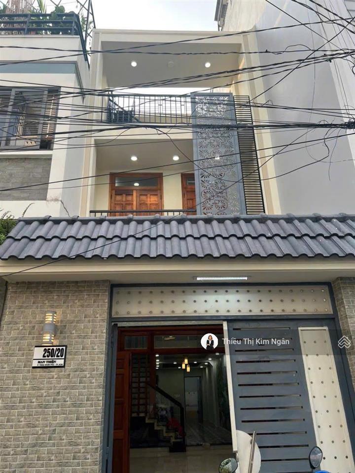 Nhà 3 tầng đẹp gần đường man thiện, tăng nhơn phú a  chỉ 6,2 tỷ