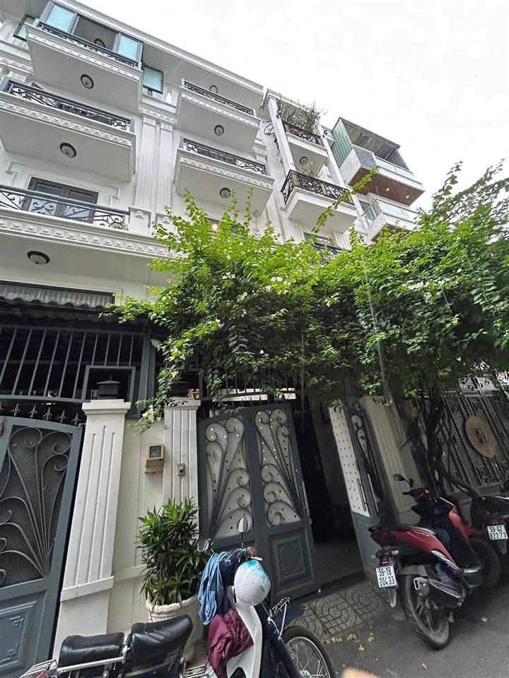 Bán nhà Hẻm 5m  Phạm Văn Chiêu, gần Chợ Thạch Đà, 4x15m, 5 Tầng - 4 PN, chỉ 7,5 tỷ.