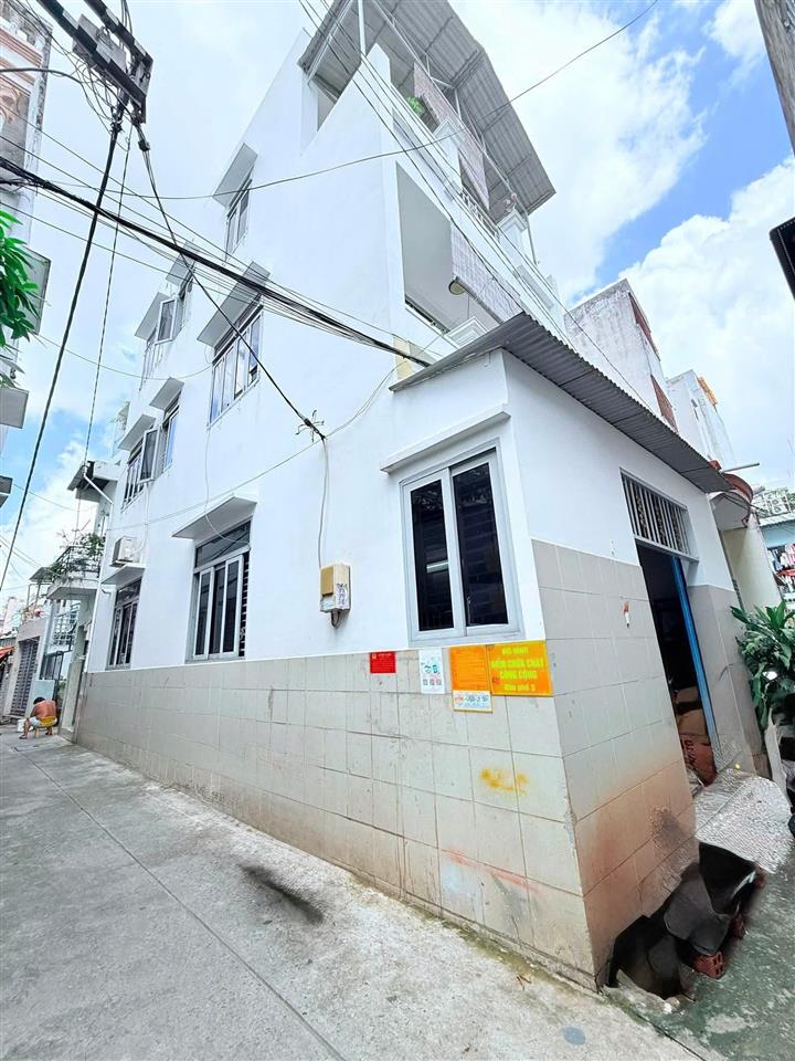 Bán nhà hẻm 4m Trường Chinh - gần Âu Cơ, 61m2 ( 5.1x12m), 3 tầng - 4 PN, Sổ A4, chỉ 6,2