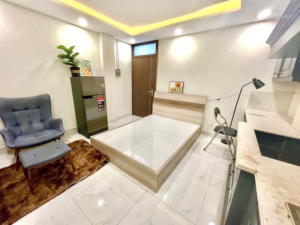 Bán nhà Biệt thự - Hẻm 10m Nguyễn Bặc - Phạm Văn Hai, 8x14m, 6 Tầng - 14 PN, 29,5 Tỷ.