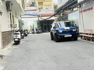 Bán nhà  2 Mặt tiền Hẻm 6m Nguyễn Cảnh Chân - Nguyễn Trãi, 7,5x20m, 2 Tầng cũ, 26,9 Tỷ.