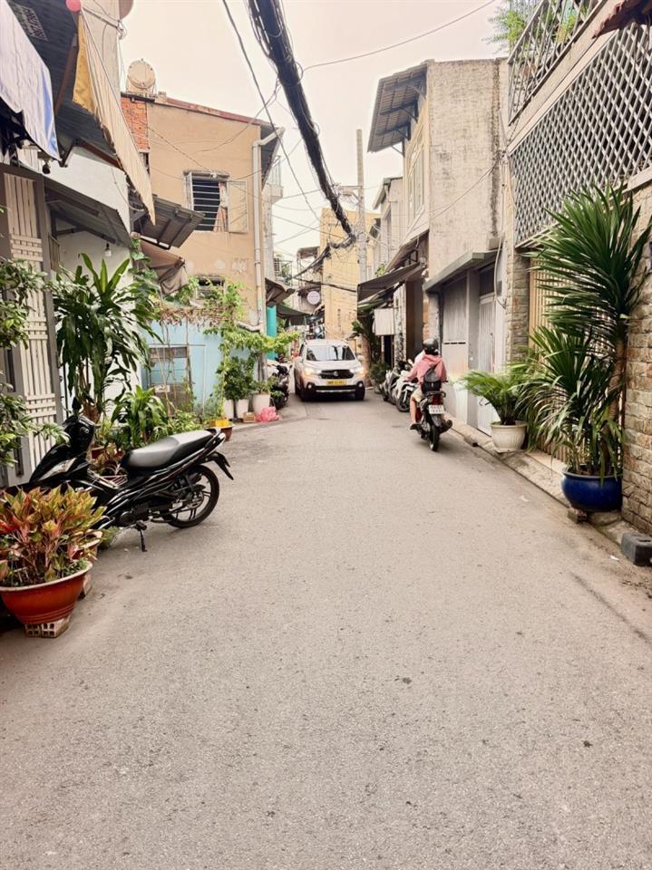 Bán nhà Hẻm 5m  Nguyễn Sỹ Sách - gần Chợ Tân Trụ, 4x16m, 2 Tầng - 1 đời chủ, 5,95 Tỷ.