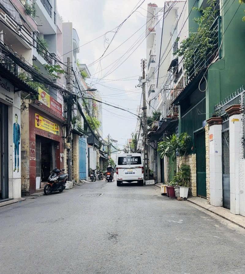 Bán nhà Hẻm 373 Lý Thường Kiệt,  thông Nguyễn Thị Nhỏ, 6x13m, 5 Tầng - 4PN, 13,5 tỷ (TL).