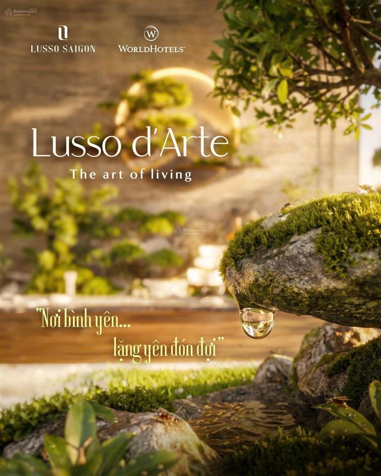 Booking lusso darte  giữ chỗ chọn căn giá tốt đợt mở bán đầu